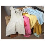 Vintage Clothing and Suitcase