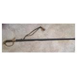 Lions Head Sabre with Sheath