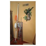 MCM Tension Rod Light & Plant Stand