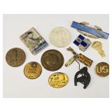 WWII United States & German Items, & Sterling