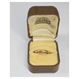 1.32 Grams 14K Gold Wedding Band w/ Box