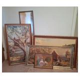 Vintage Framed Prints, Mirror