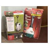 2 Sprayers: FIMCO and Gilmour