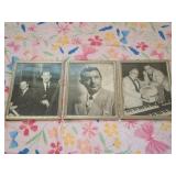 3 Vtg. Framed Black & White Photos