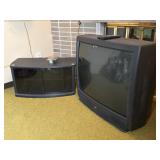 JVC 36 Inch Tube TV and TV Stand