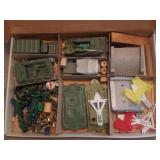Vintage 39 Pc. Missile Attack Force Play Set
