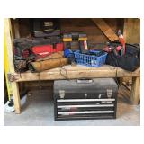 Power Tools, Toolboxes, Workbench