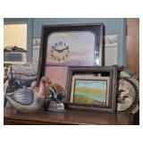 Wall Clock, Duck Decor, Blanket
