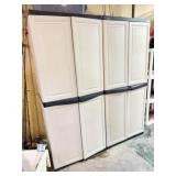 2 KETER Resin Cabinets, Animal Supplies