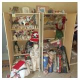 2 Cabinets, Holiday Decor