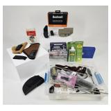 Ammo, Holsters, Bushnell Red Dot & SOG