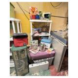 3 Plastic Shelving Units, Camping, Screen House
