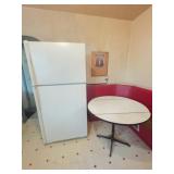 GE Refrigerator, Drop Leaf Kitchen Table