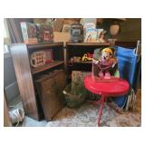 Bookcases, Vintage Toys, Astrology Clock