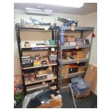 Two Metal Shelving Units-NOT CONTENTS