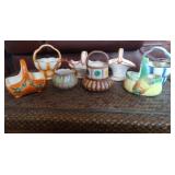 8 Pieces of Czech Pottery