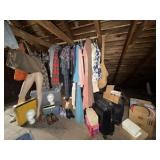 Vintage Clothing, Luggage, Iron & Hairsetter