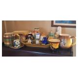 17 +/- Pieces of Czech Pottery