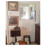 Wall Mirror, Wall Art, Stand, Clock, Sewing Basket