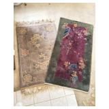 2 Old Hand Knotted Rugs
