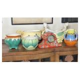 6 Pieces of Czech Pottery