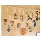 (20) Wall Pockets: Portugal, Japan, Russia, USA