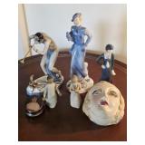 Willow Tree Angels, Bust, Czech Pottery Figurines