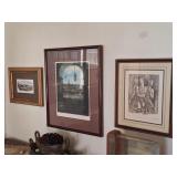 3 Pieces of Framed Wall Art