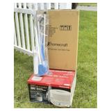 Hepa Air Cleaner, Grabber, Toilet Safety Frame