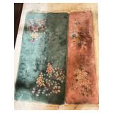 2 Hand Knotted Old Rugs
