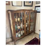 Vintage English Display Cabinet