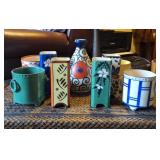 9 Pieces of Czech Pottery