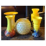 5 Pieces of Czech Glass