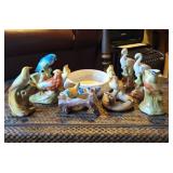 9 Pieces of Czech Pottery