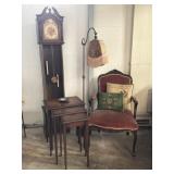 NOT RUGS, Clock, Chair, Nesting Tables