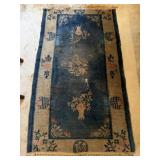 Old Hand Knotted Rug
