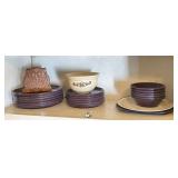 Noritake Primastone, Vintage Etched Decanter Set