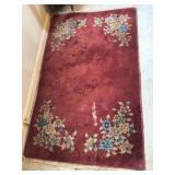 Old Hand Knotted Rug