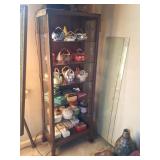 Wood Display Cabinet