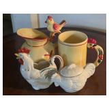 4 Pieces of Czech Pottery