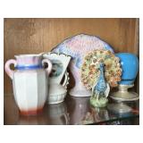 5 Pieces of Czech Pottery