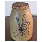 Bee Sting Stoneware Jug with Cork Lid