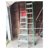 16ft Cuprum Ladder, 6ft Tricam Aluminum Ladder