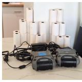 2 Star Micronics Portable Thermal Printers, Paper