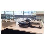 Waring Toaster, ACOPA Flatware, Sorters