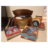 Emerson Retro Stereo System, Record Albums