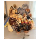 Figurines, Black Cats, Bears, Troll