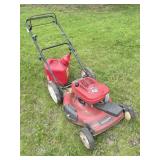 Toro Recycler Push Mower, 5 Gallon Gas Can