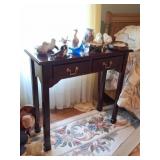 Side Table, Bird Themed Art & Figurines
