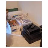 Electronics: Mitsubishi, Toshiba, Apex, VHS Movies